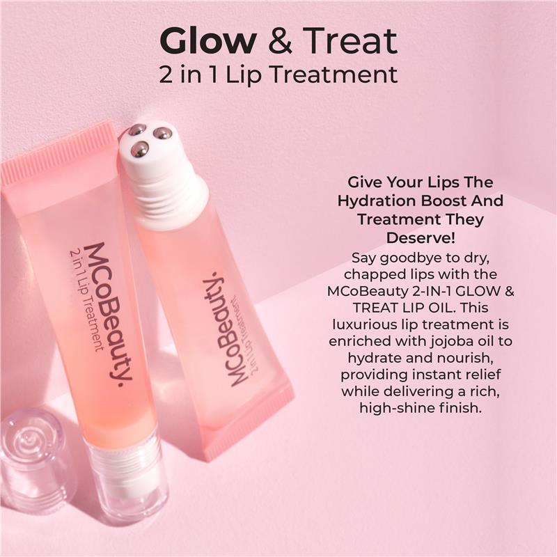 MCoBeauty Glow & Treat 2-in-1 Lip Treatment Coconut