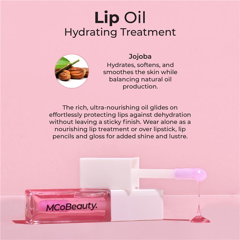 MCoBeauty Lip Oil Hydrating Treatment Sheer Red