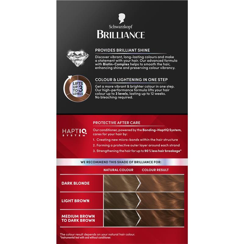 Schwarzkopf Brilliance L68 Cinnamon Brown