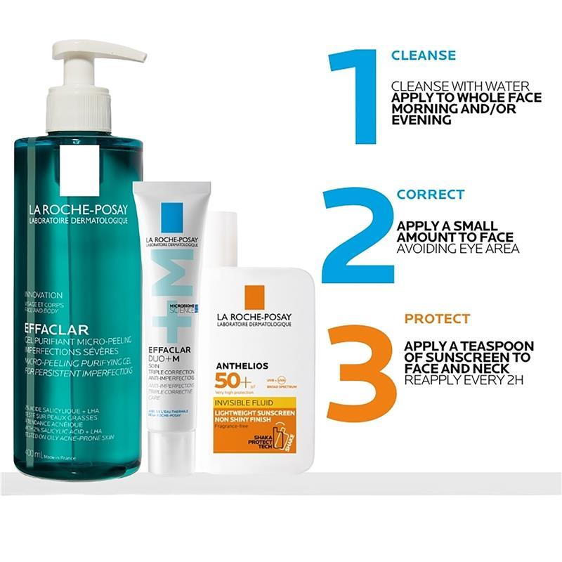 La Roche Posay Effaclar Micro Peeling Purifying Gel 400ml