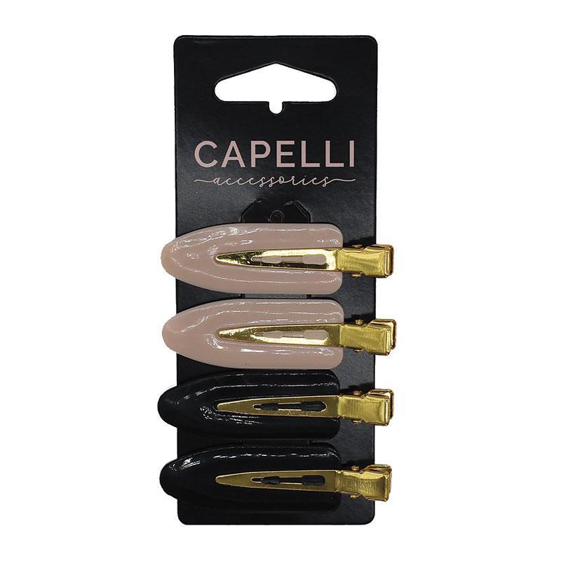 Capelli Ladies Matte Section Clips