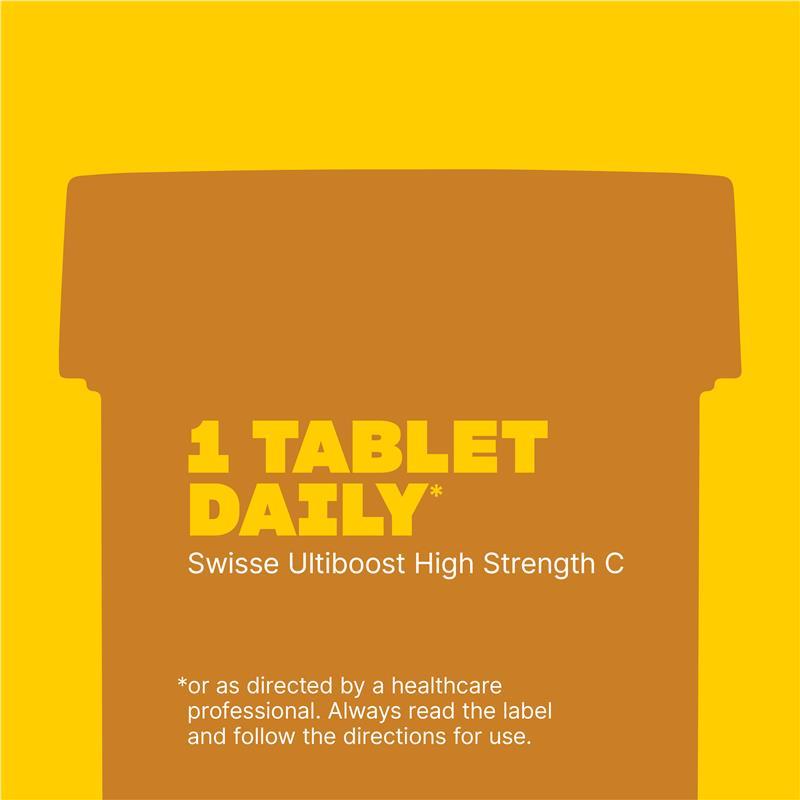 Swisse High Strength Vitamin C 1000mg 250 Tablets Exclusive Size