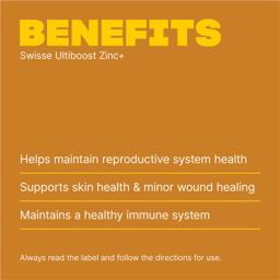 Swisse Zinc+ 180 Tablets Exclusive Size