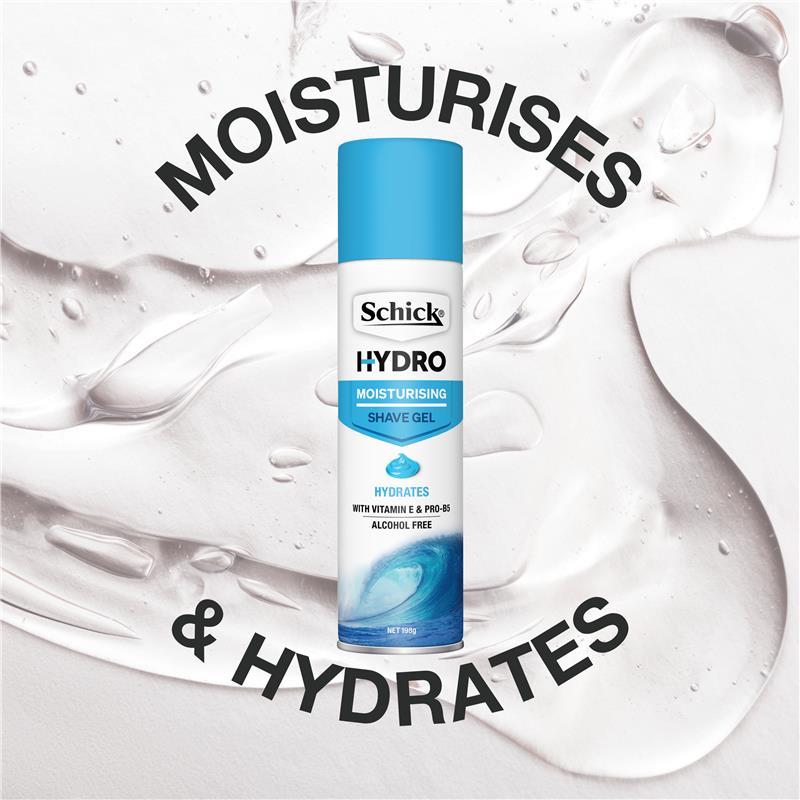 Schick Hydro Moisturising Shave Gel 198 g