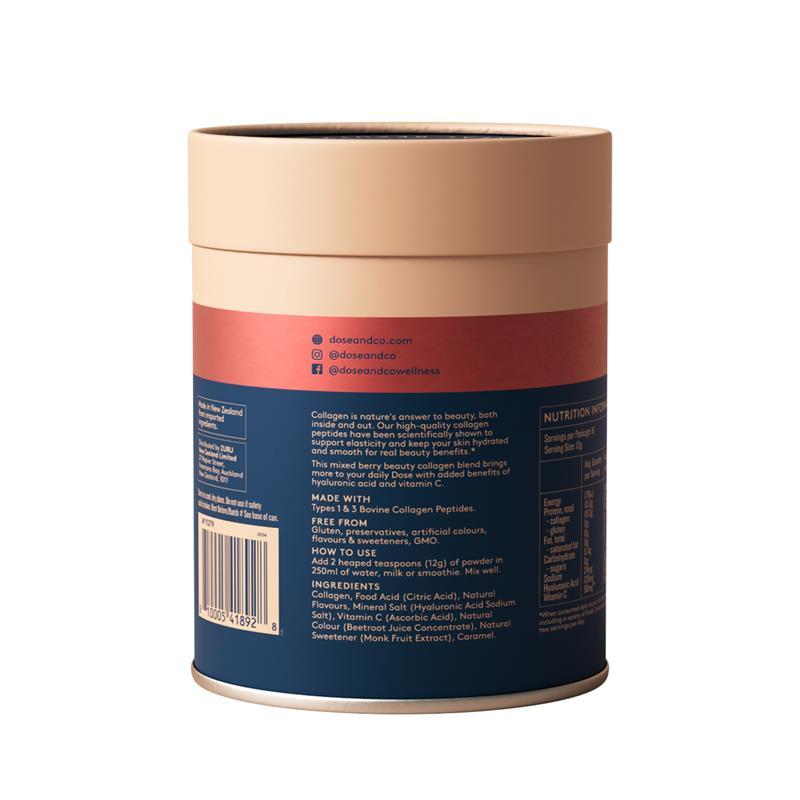 Dose & Co Beauty Collagen Mixed Berry 200g