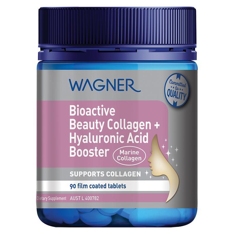 Wagner Bioactive Beauty Collagen + Hyaluronic Acid Booster 90 Tablets
