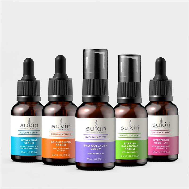 Sukin Natural Actives Hydrating Serum with Hyaluronic Acid 25ml