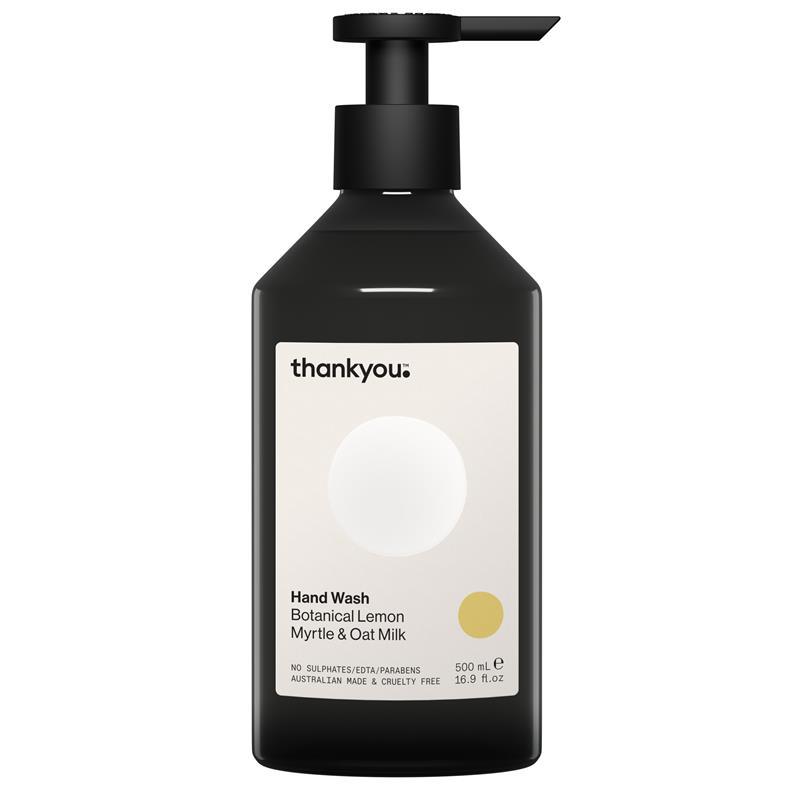 Thankyou Hand Wash Botanical Lemon Myrtle & Oat Milk 500ml