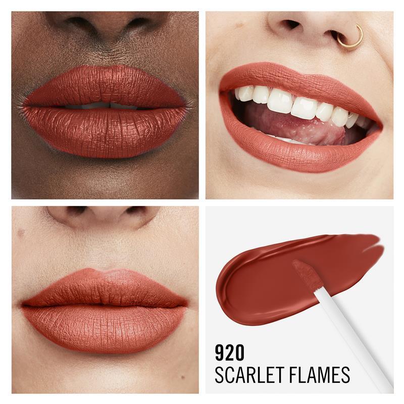 Rimmel London Mega Matte Liquid Lip 920 Scarlet Flames