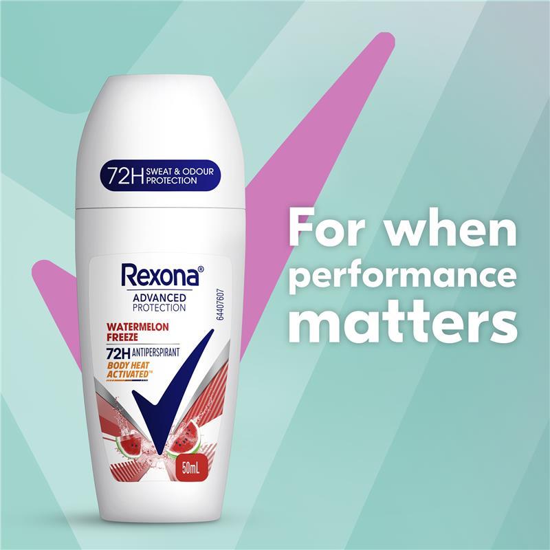 Rexona Women Advanced Antiperspirant Roll On Watermelon Freeze 50ml