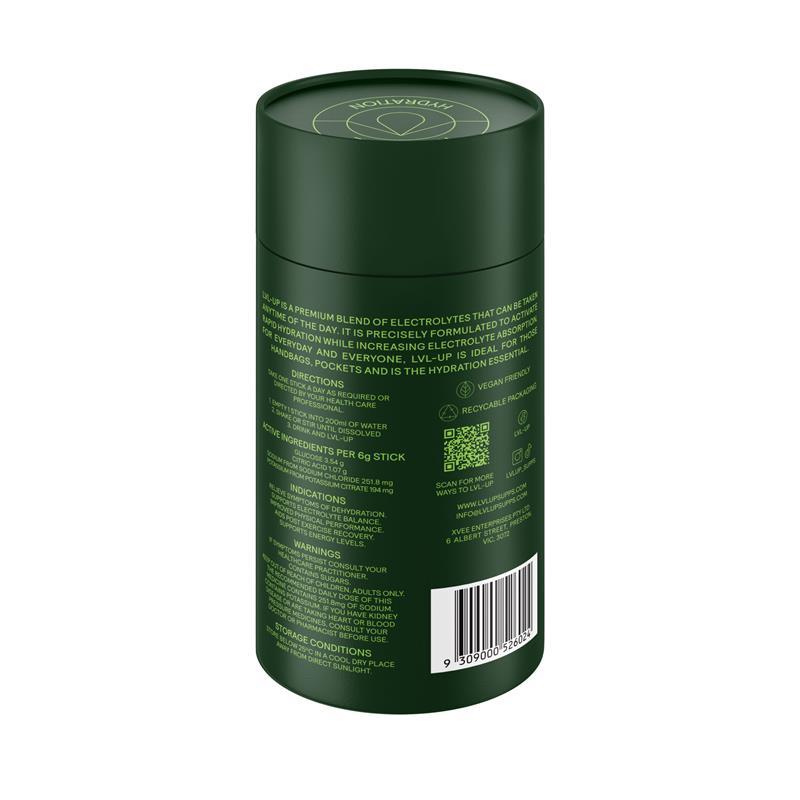 Lvl Up Everyday Hydration Sticks Watermelon 30 Pack main image 1