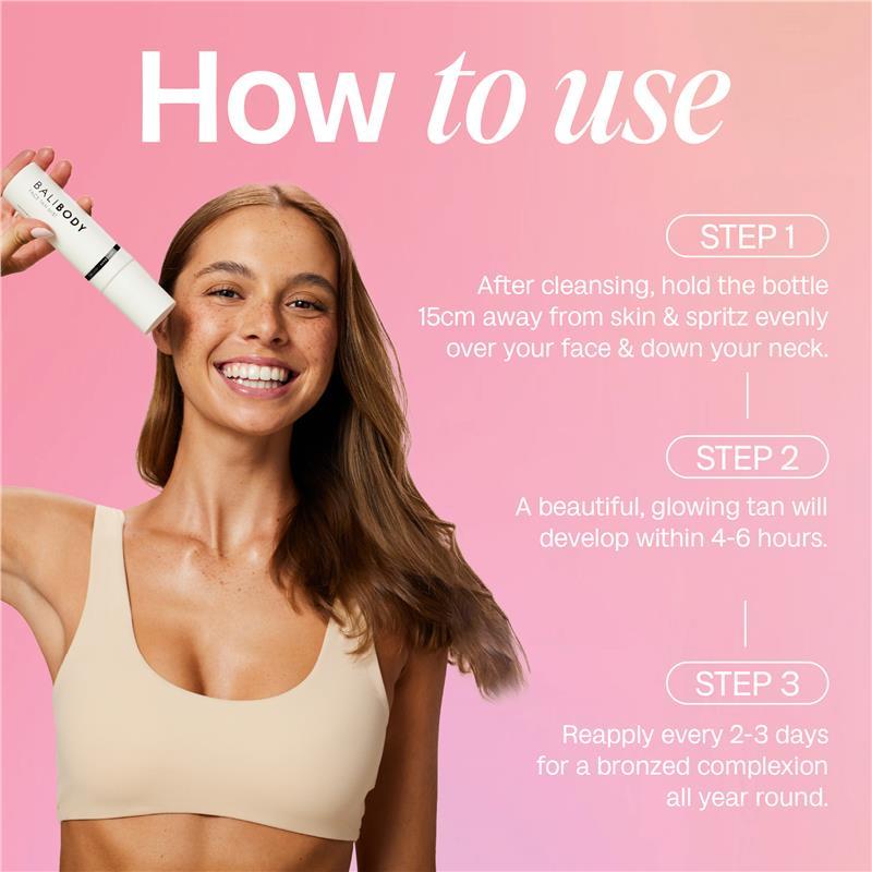Bali Body Face Tan Mist Ultra Dark 100ml
