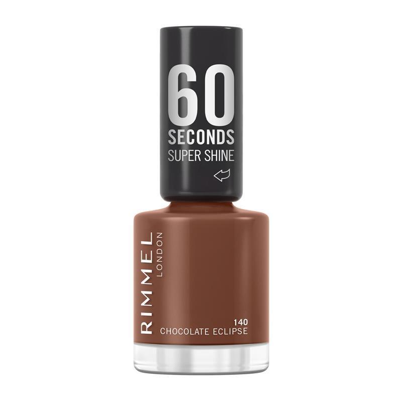 Rimmel 60 Seconds Nail Polish 140 Chocolate Eclipse