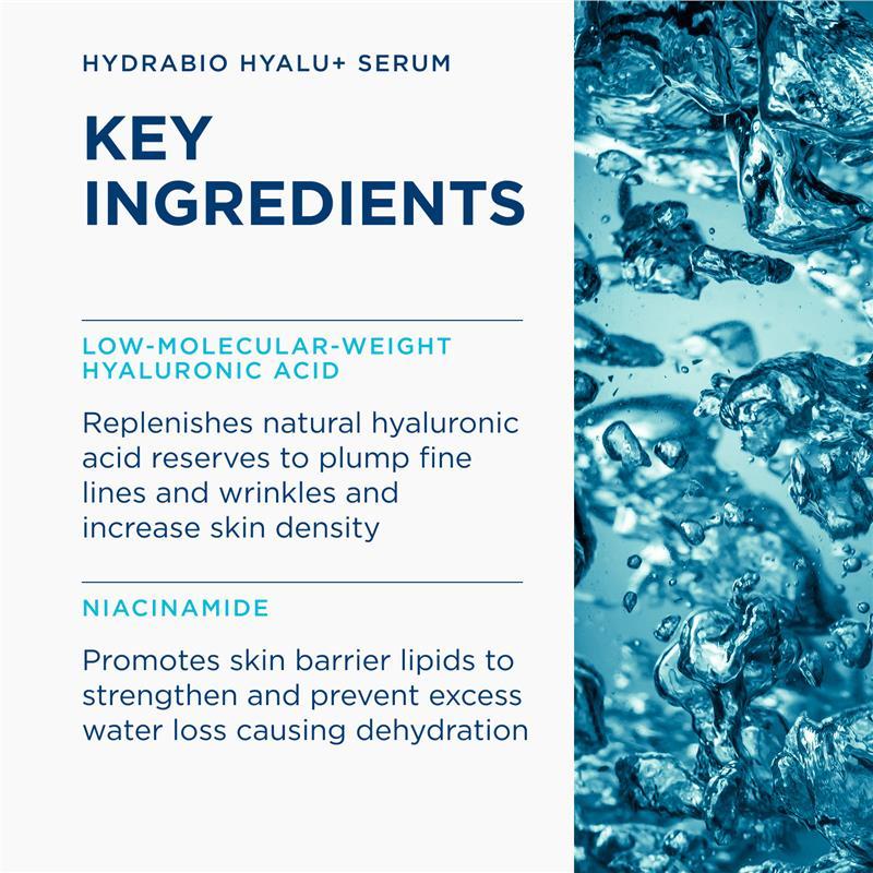 Bioderma Hydrabio Hyalu + Hydrating Plumping Serum with Hyaluronic Acid and Niacinamide 30ml