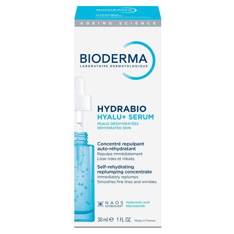 Bioderma Hydrabio Hyalu + Hydrating Plumping Serum with Hyaluronic Acid and Niacinamide 30ml