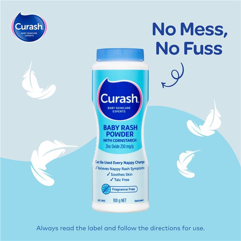 Curash Baby Rash Powder With Cornstarch 100g