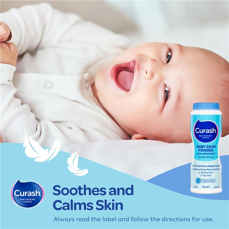 Curash Baby Rash Powder With Cornstarch 100g