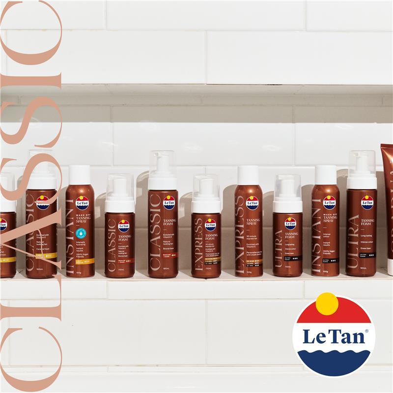 Le Tan Classic Tan Self Tanning Foam Ultra Dark 180ml
