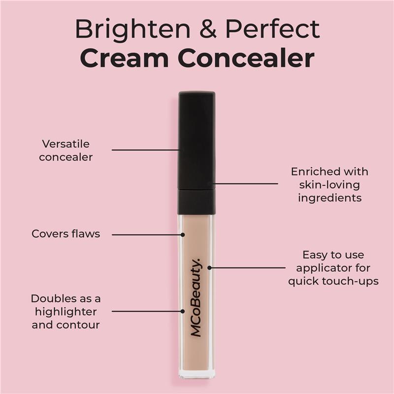 MCoBeauty Brighten & Perfect Cream Concealer Light 3 Beige