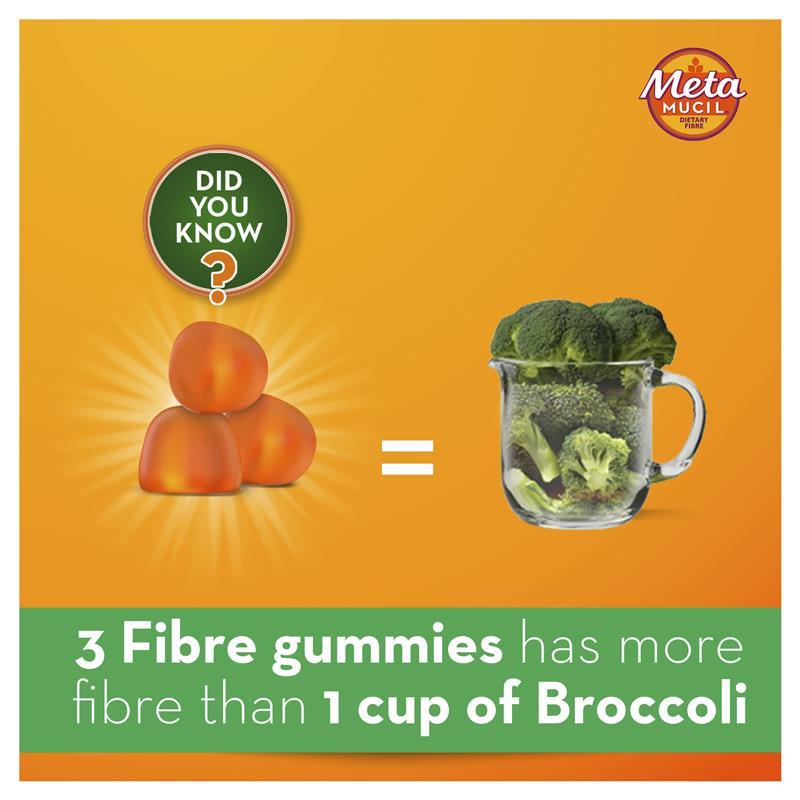 Metamucil Fibre Gummies 72 Pack