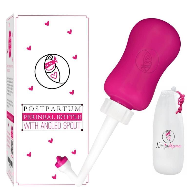 Ninja Mama Peri Bottle and Perineal Ice/Heat Pack Bundle