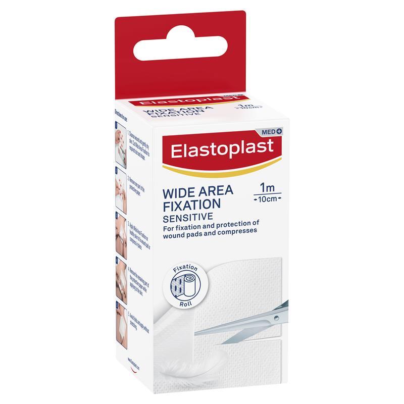 Elastoplast Sensitive Wide Area Fixation Tape 1mx10cm