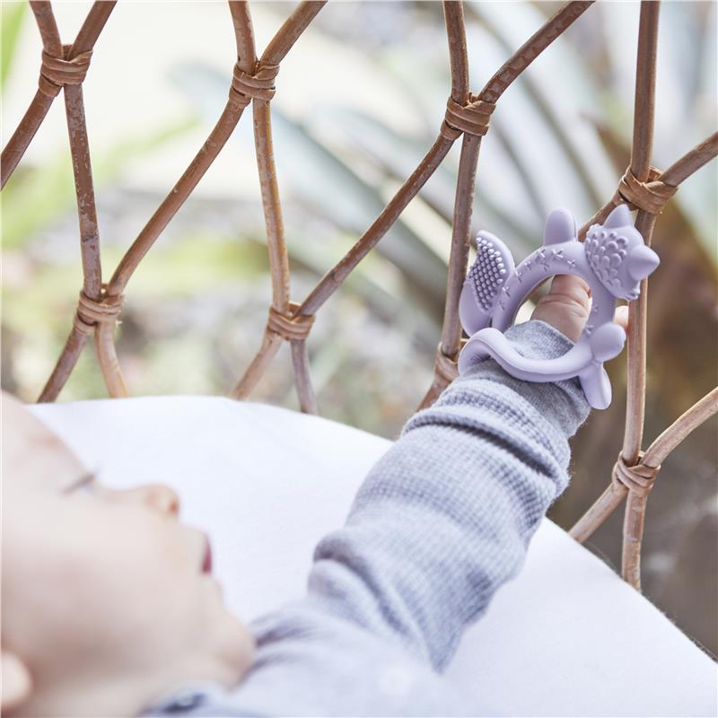 B.Box Wrist Teether Peony
