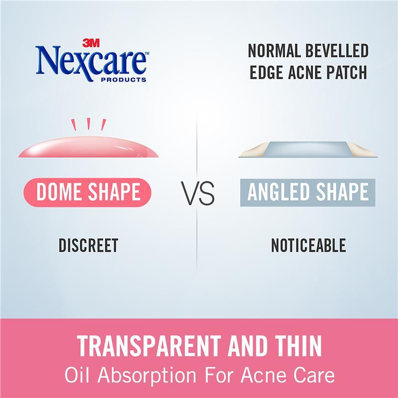 Nexcare Acne Patch Transparent & Thin 18 pack