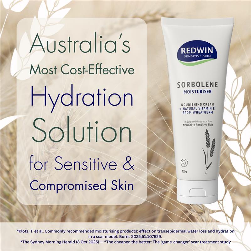 Redwin Sorbolene Moisturiser with Vitamin E 100g