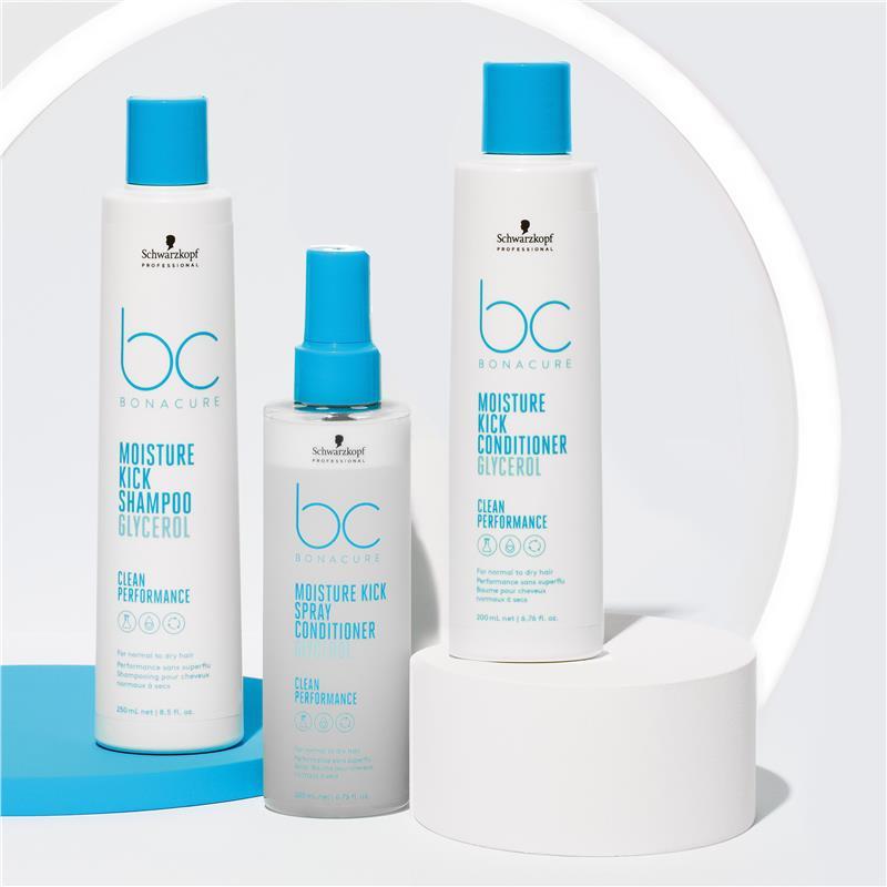 Schwarzkopf Bonacure Clean Performance Moisture Kick Shampoo  250ml