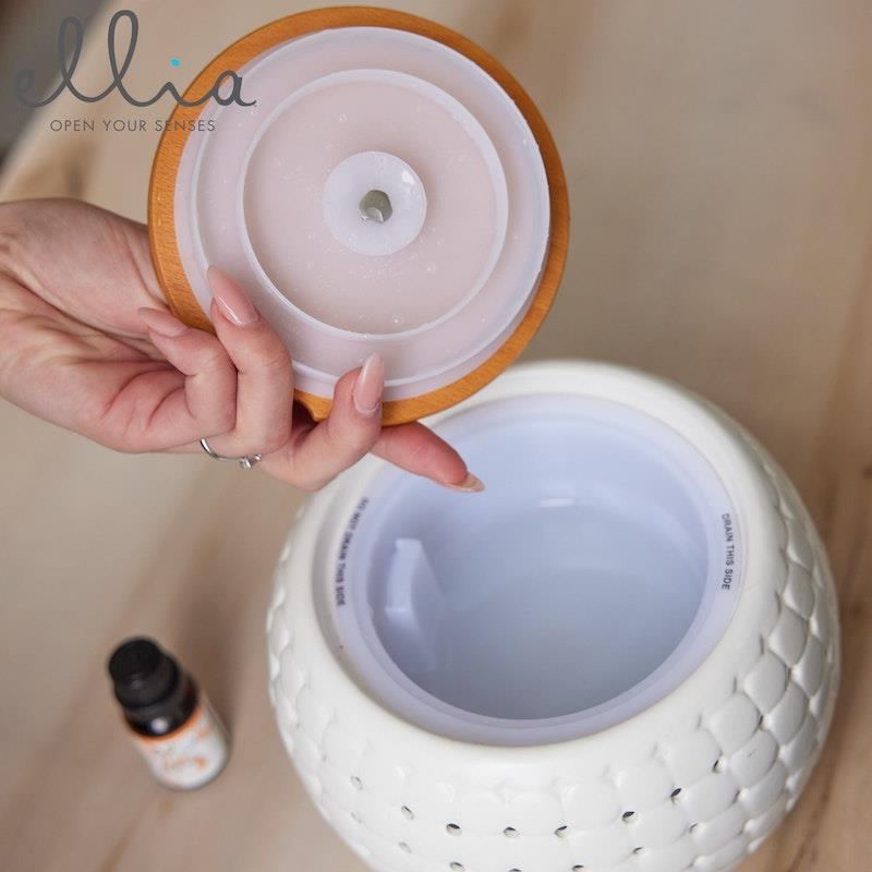 Ellia Cadence Ultrasonic WiFi Diffuser White