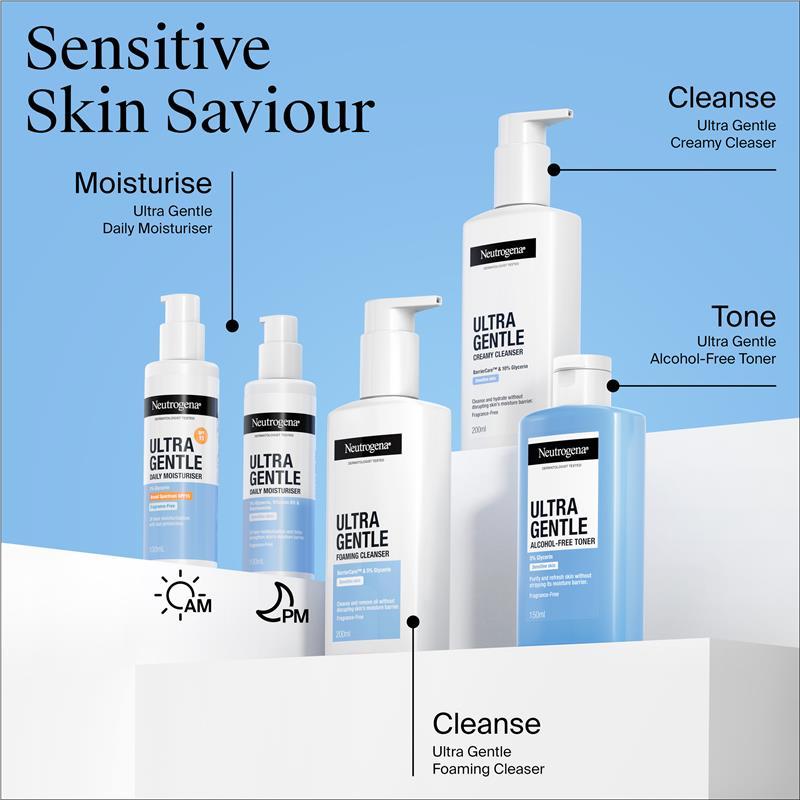 Neutrogena Ultra Gentle Foaming Cleanser 200ml