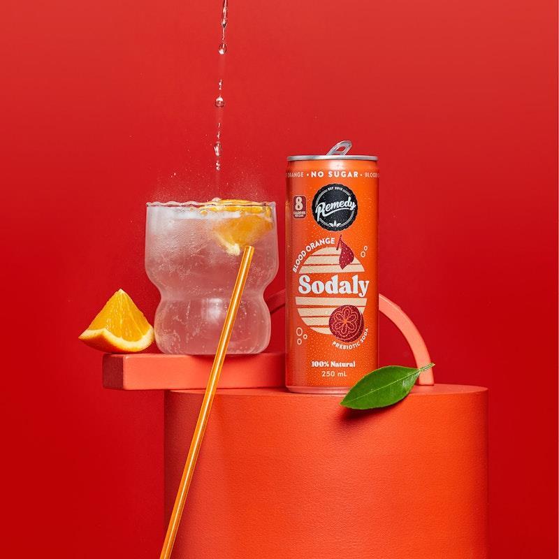 Remedy Sodaly Blood Orange - 250ml x 24 Pack