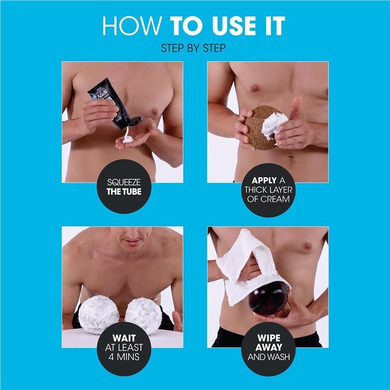 Nad's for Men Down Under Hair Removal Cream 150ml