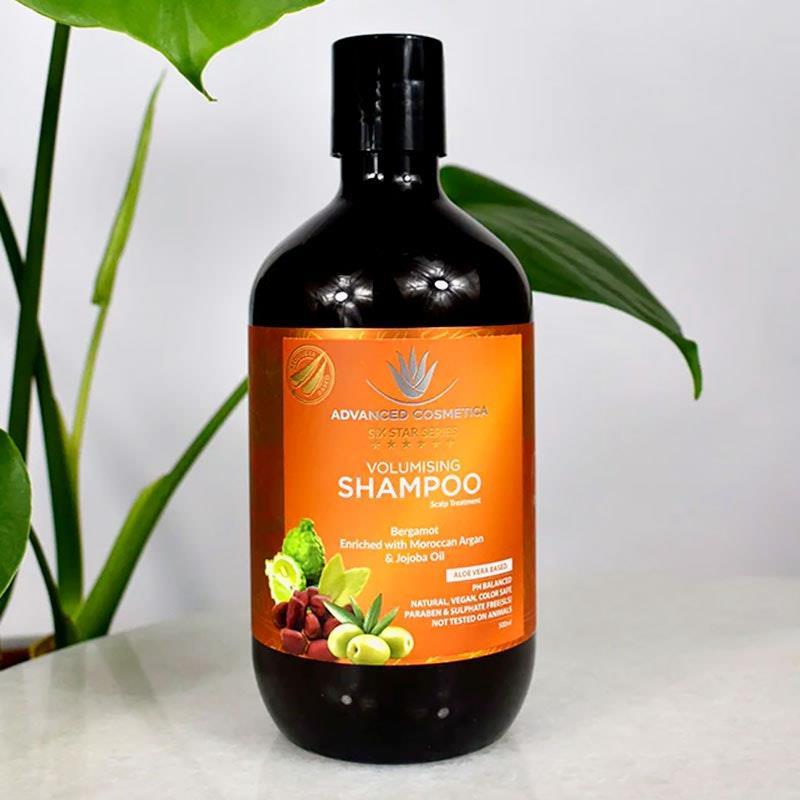 Advanced Cosmetica Six Star Series volumising  shampoo x2 Conditioner x 1 (500ml) Triple Pack