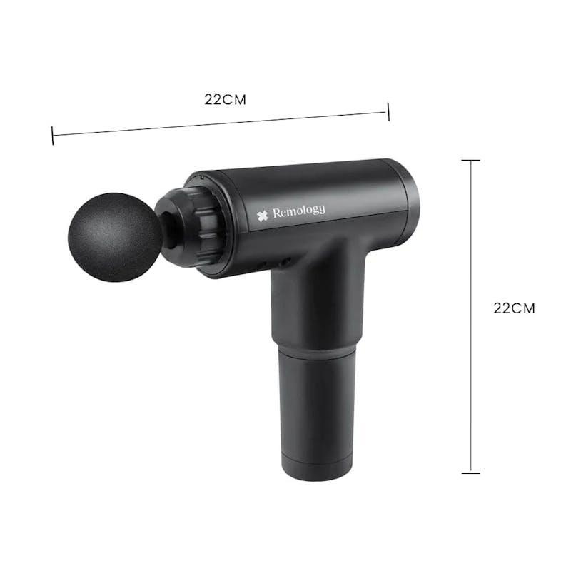 Remology Impact Therapy Percussive Massager includes 4 Heads 1pc