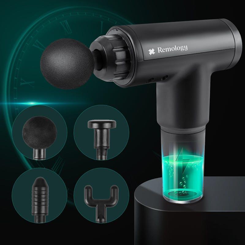 Remology Impact Therapy Percussive Massager includes 4 Heads 1pc