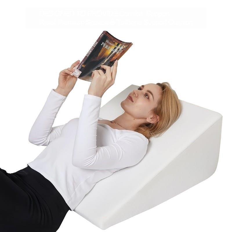 Clevinger Memory Foam Bed Wedge Back Support Pillow 1pc