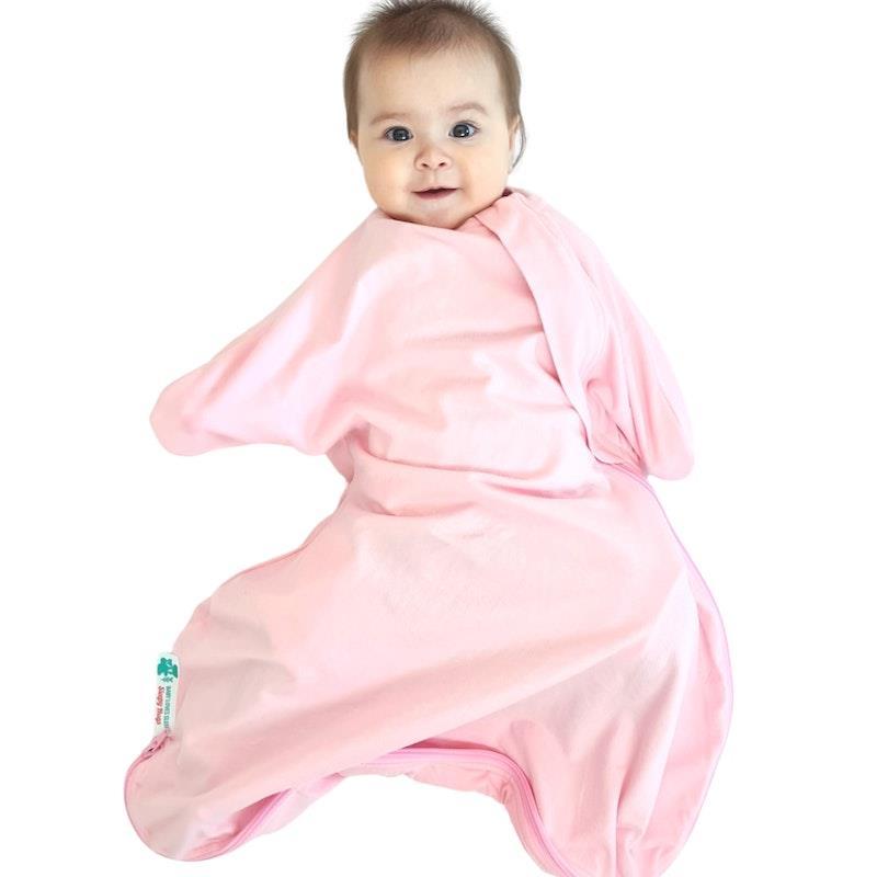 Baby Loves Sleep Sleepy Hugs 'Cool' Extra-Wide Sack - Candy Pink (Summer) 3-6M
