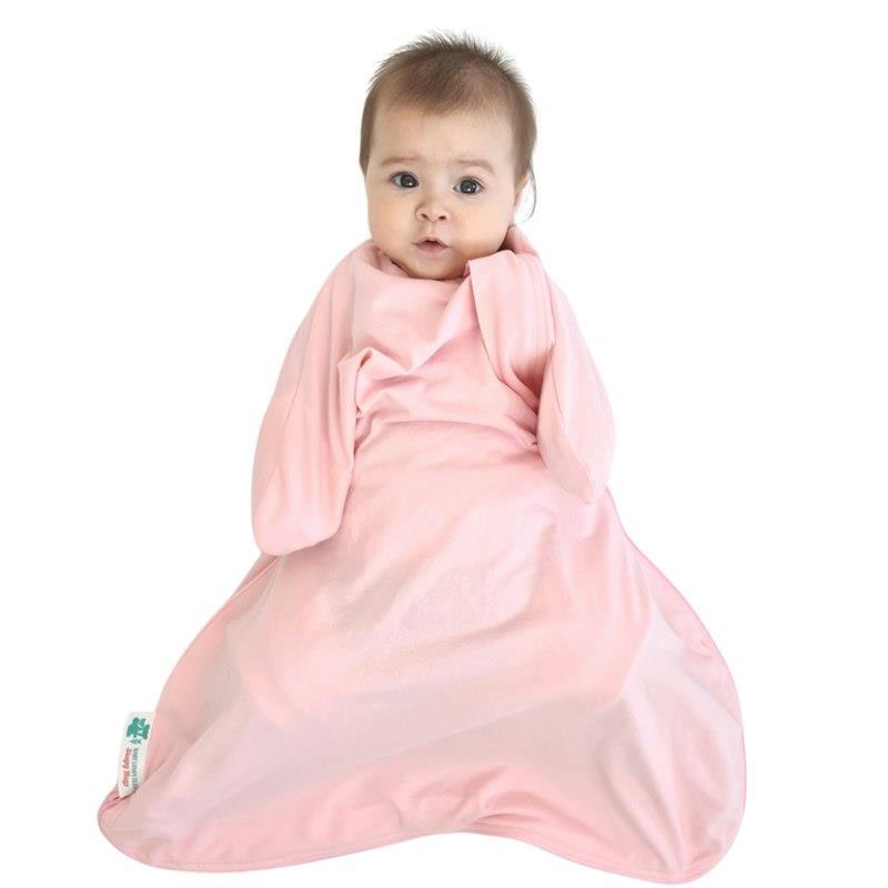 Baby Loves Sleep Sleepy Hugs 'Cool' Extra-Wide Sack - Candy Pink (Summer) 3-6M