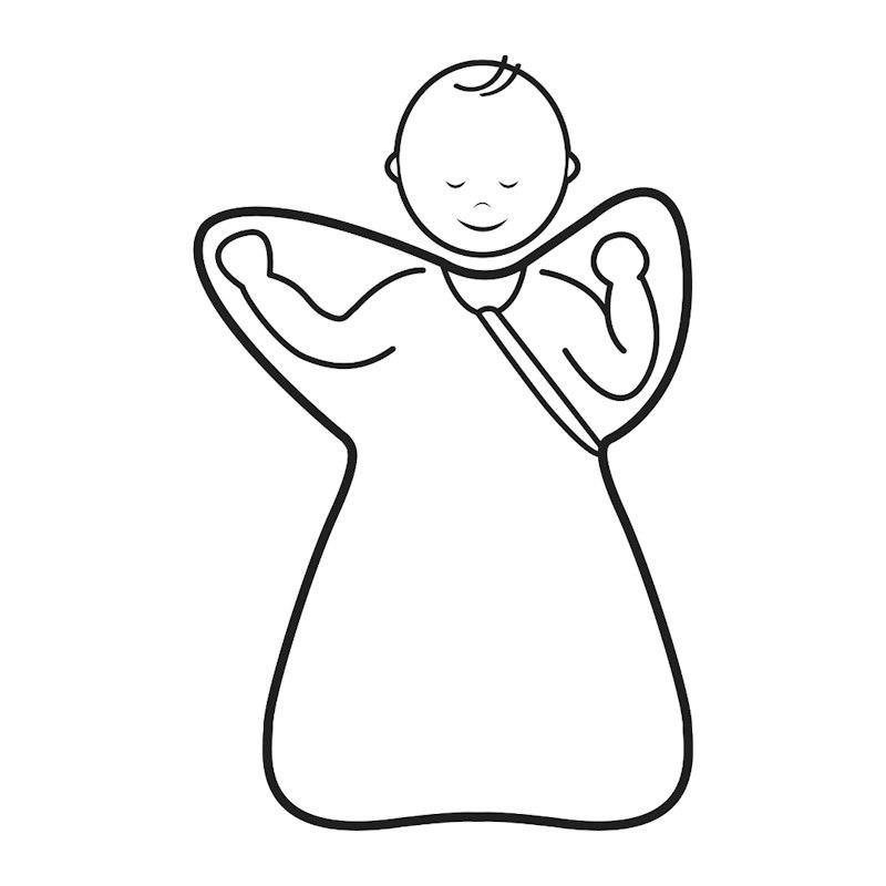 Baby Loves Sleep Sleepy Hugs 'Cool' Extra-Wide Sack - Candy Pink (Summer) 3-6M
