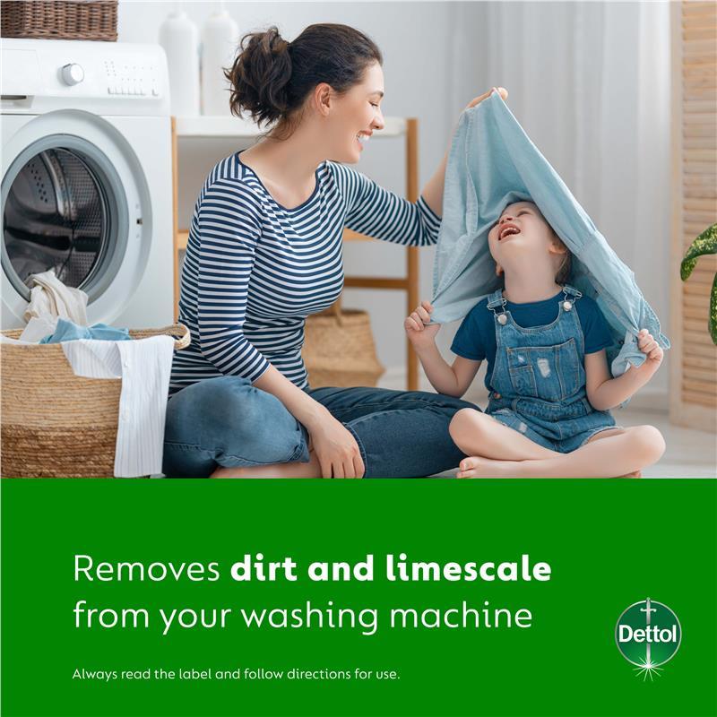 Dettol Washing Odour Eliminator Machine Cleaner 250ml