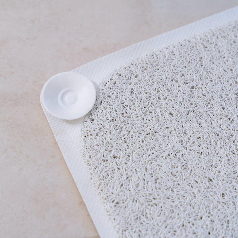 Living Today Non Slip Loofah Shower Mat with Suction Cups Large Bath Mat 1pc
