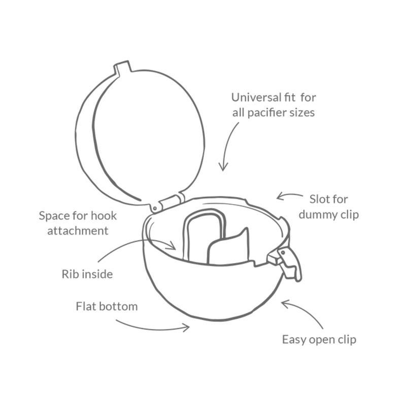 Buggalugs Pacifier Case: River x Desert Bundle