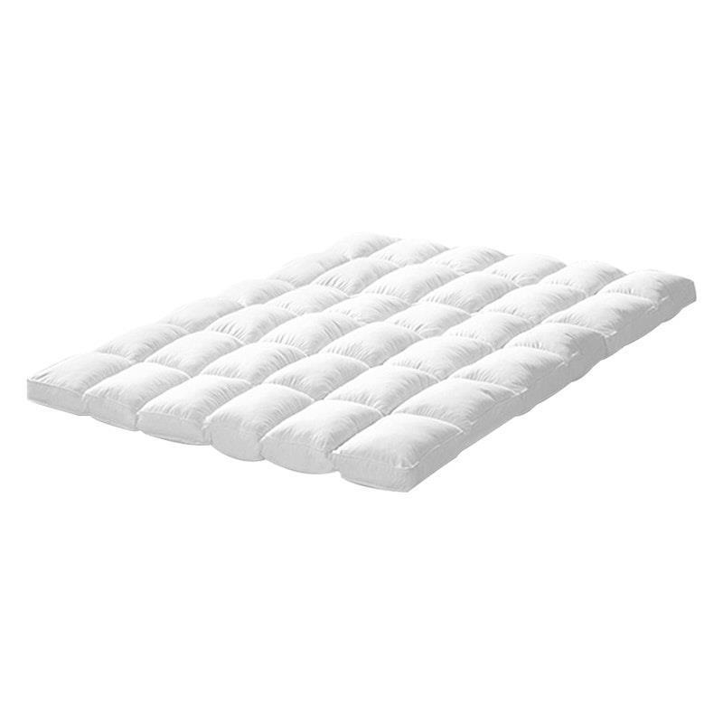 DreamZ Bedding Luxury Pillowtop Mattress Topper Mat Pad Protector Cover Double Size