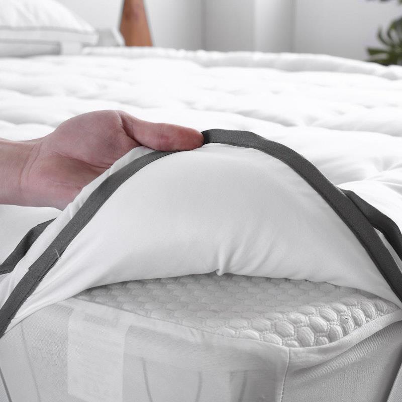 DreamZ Bedding Luxury Pillowtop Mattress Topper Mat Pad Protector Cover Double Size