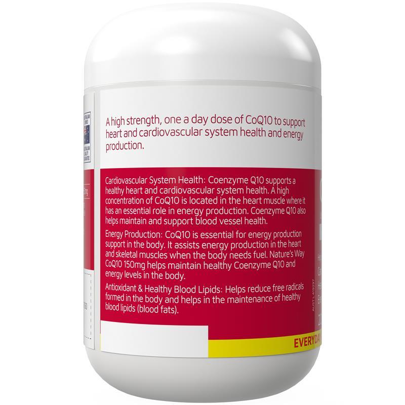 Nature's Way CoQ10 150mg 200 Tablets