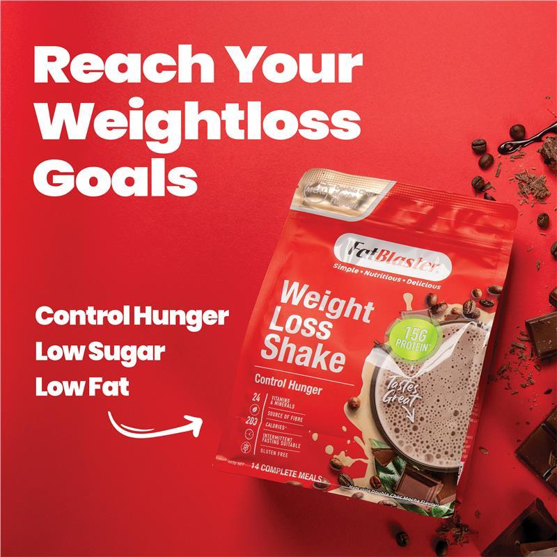 Fatblaster Weight Loss Shake Red Pouch Mocha 465g
