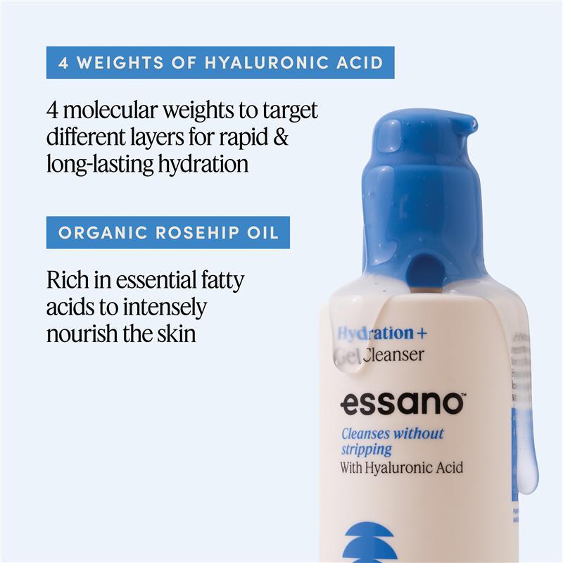 Essano Hydration+ Gel Cleanser 140ml