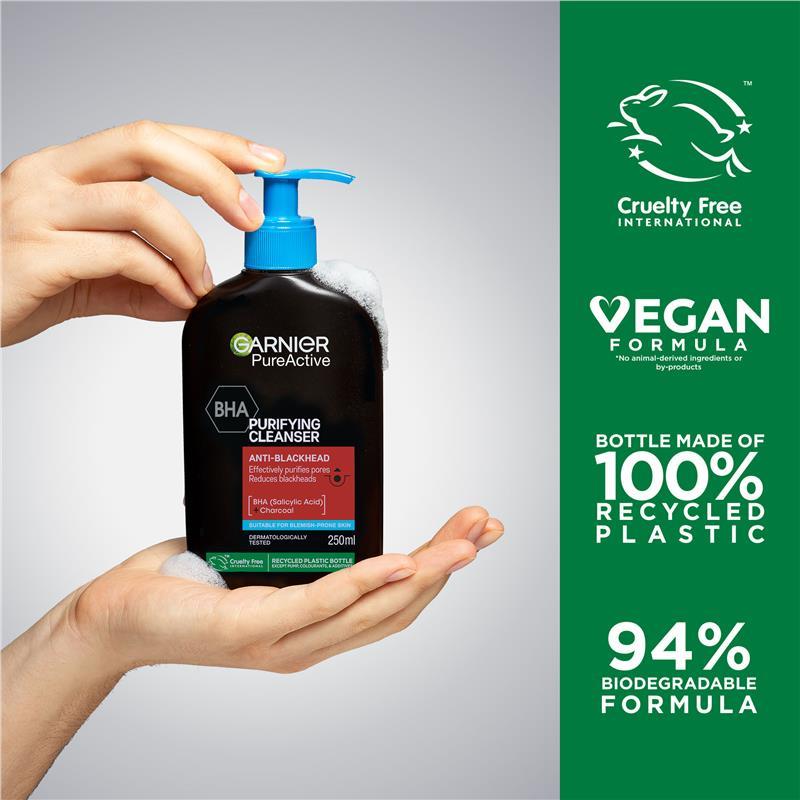 Garnier Pure Active Deep Charcoal Cleanser 250ml